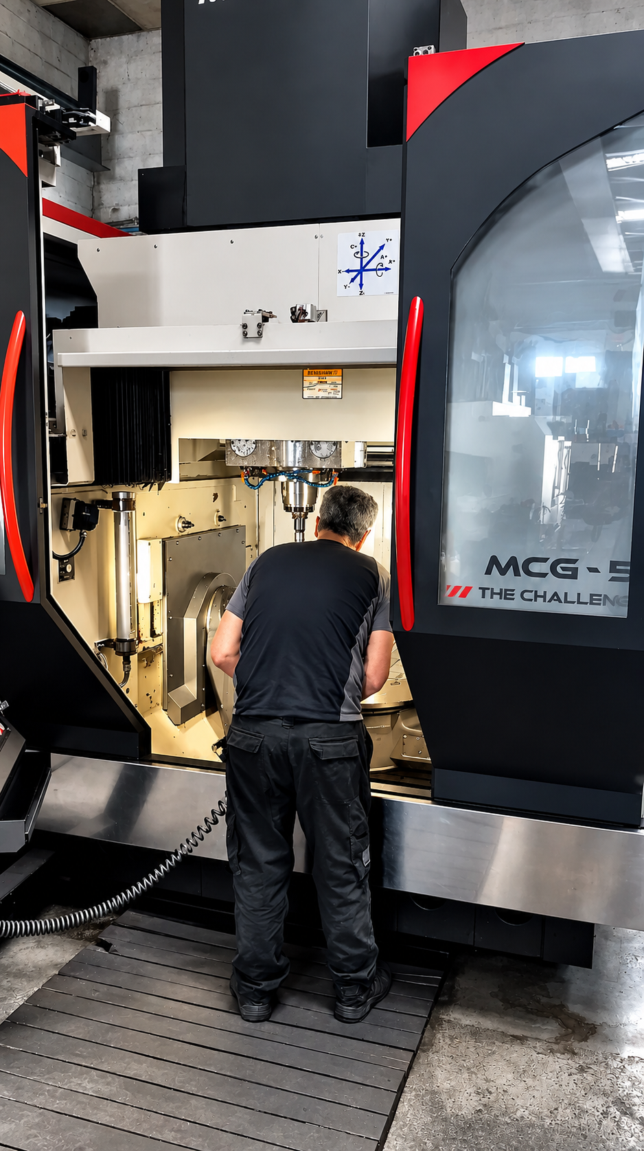 CNC machining at Monte & Bastos