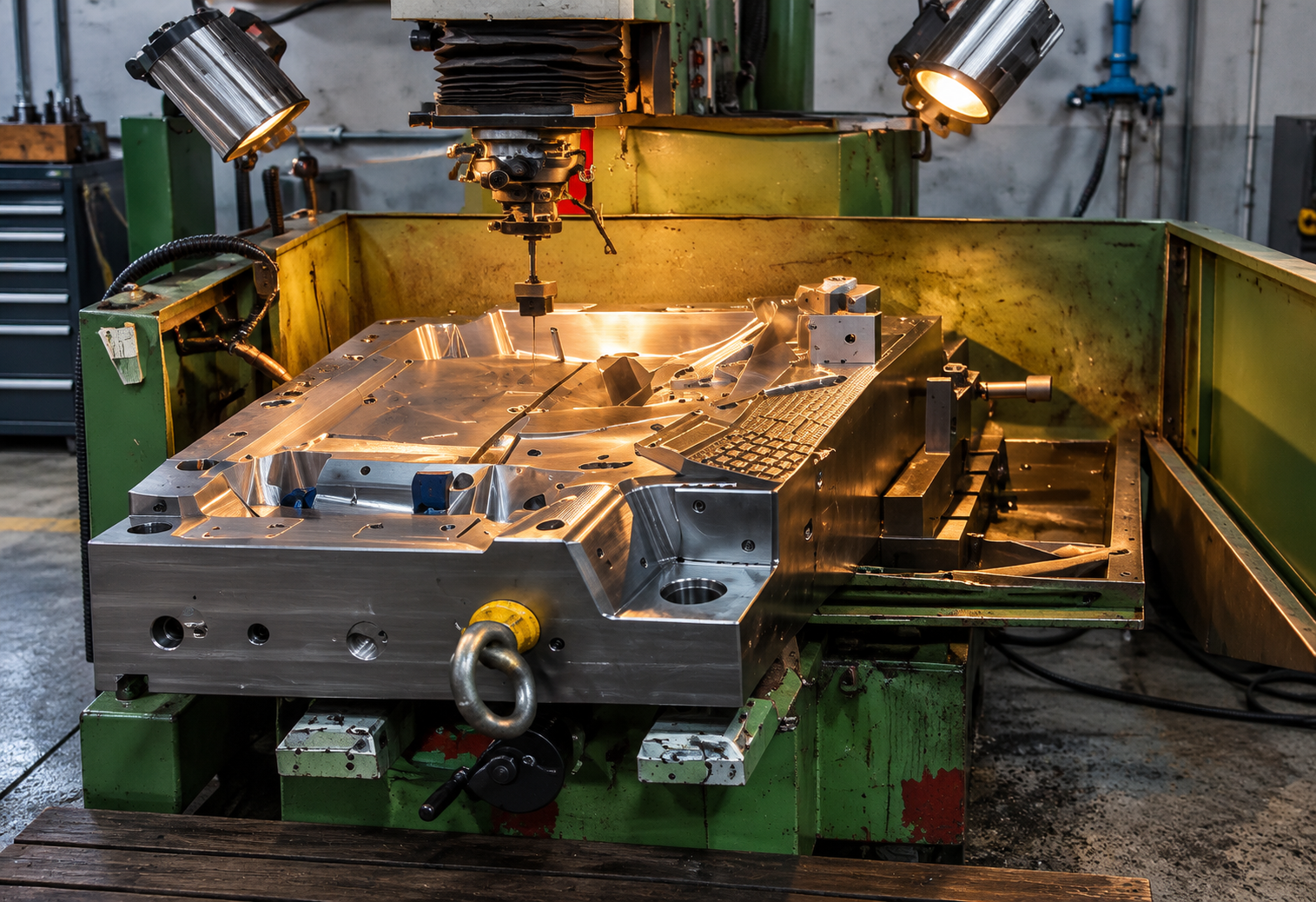 EDM machining and mold manufacturing